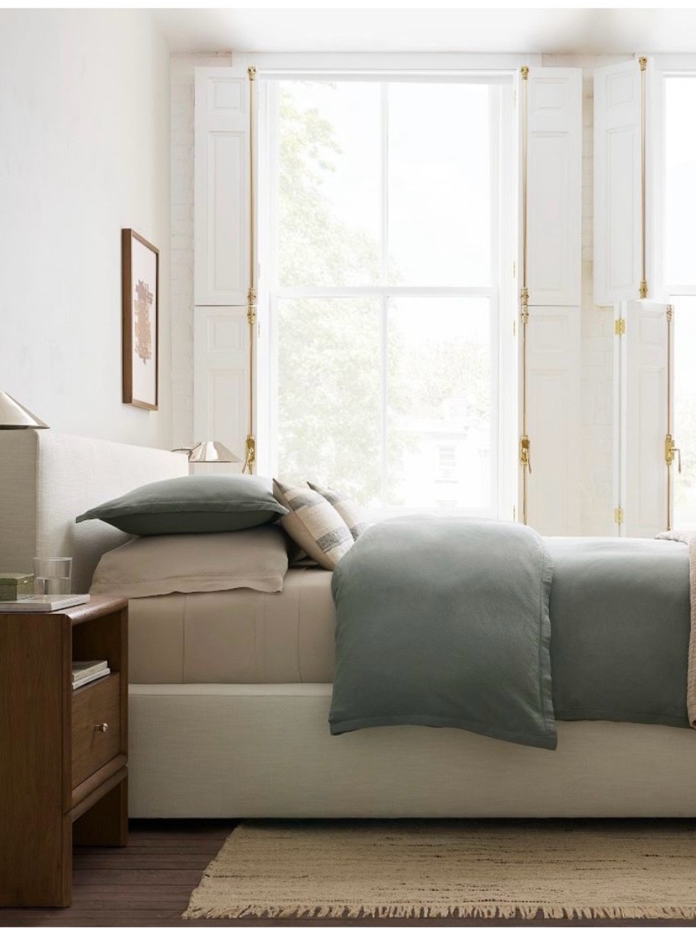 *Brand New* West Elm Light Gray Duvet Cover - Picture 7 of 7